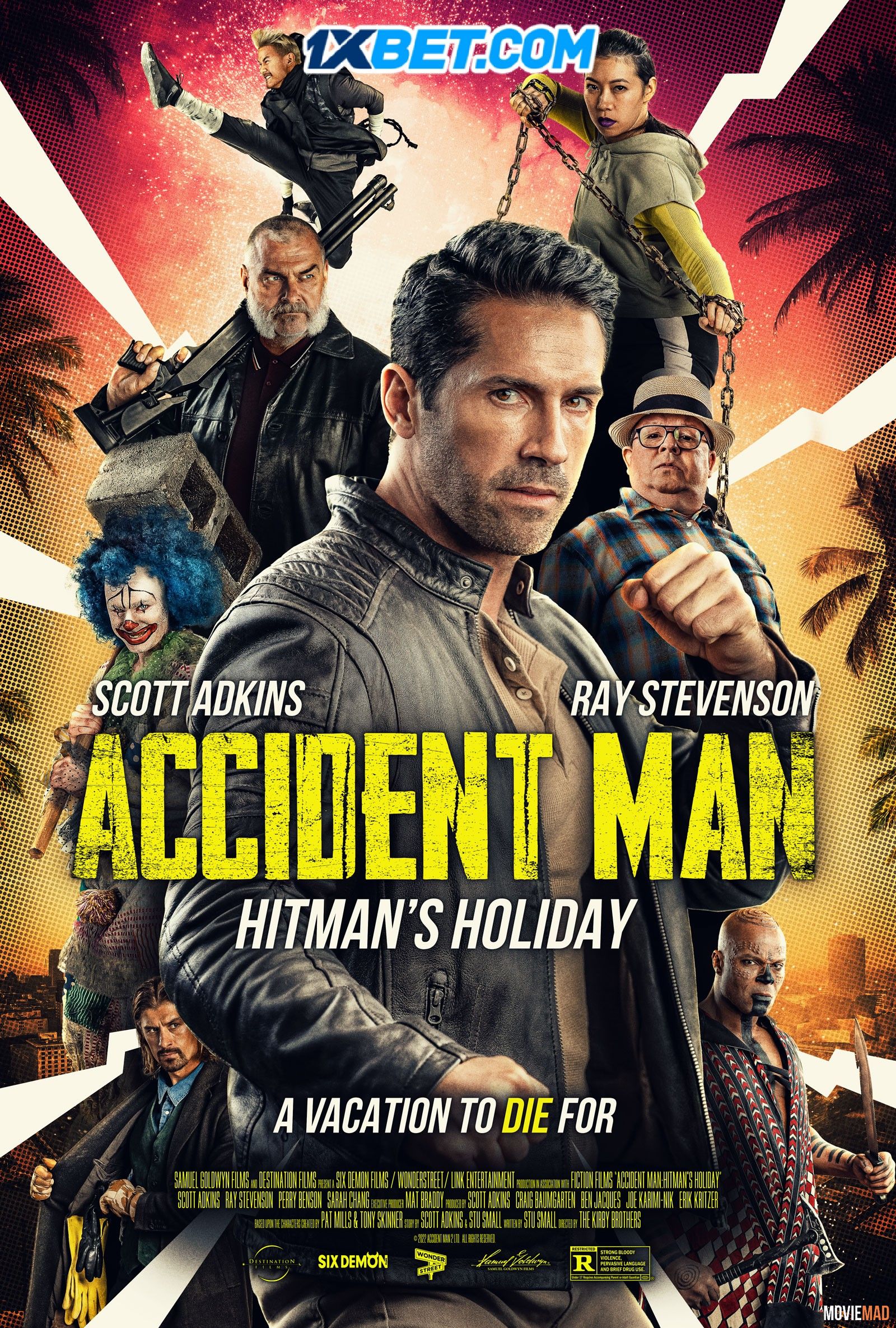 Accident Man Hitmans Holiday 2022 Bengali (Voice Over) Dubbed WEBRip Full Movie 720p 480