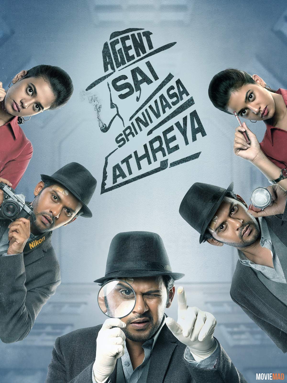 Agent Sai Srinivasa Athreya 2019 UNCUT Hindi Dubbed HDRip Full Movie 720p 480p