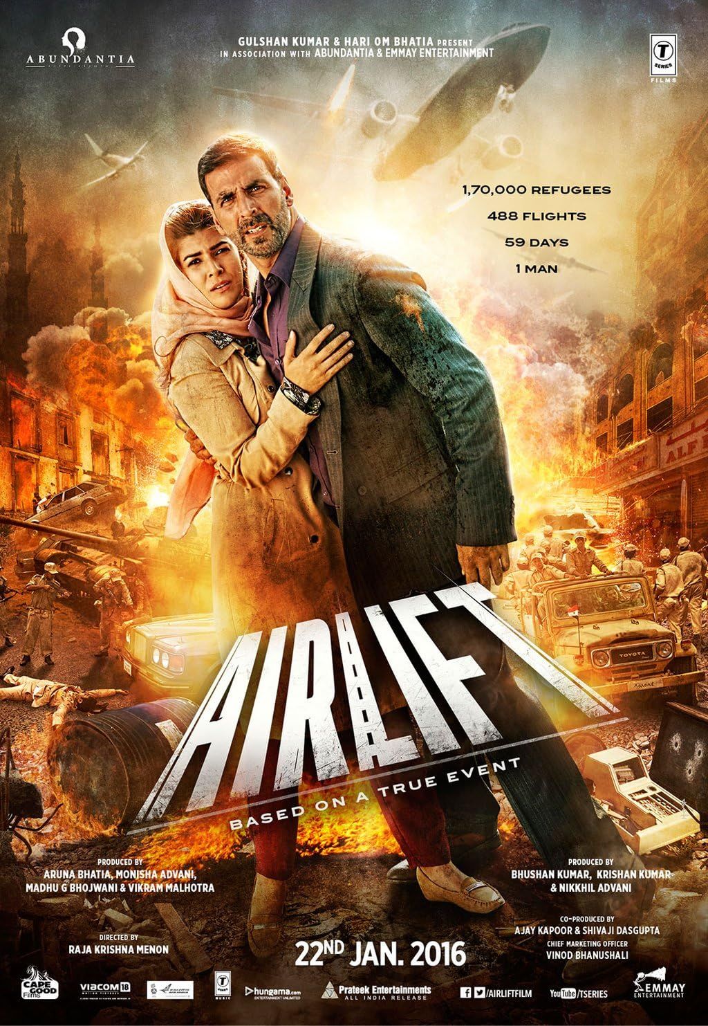 Airlift (2016) Hindi ORG Full Movie HDRip