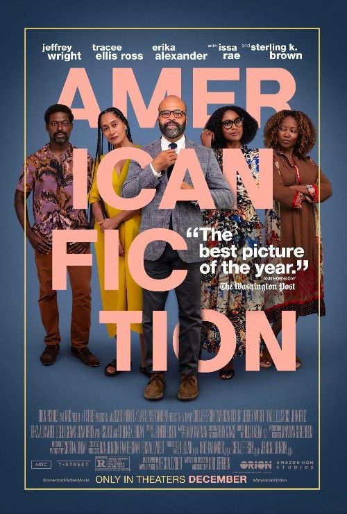 American Fiction (2023) English ORG HDRip Full Movie 720p 480p