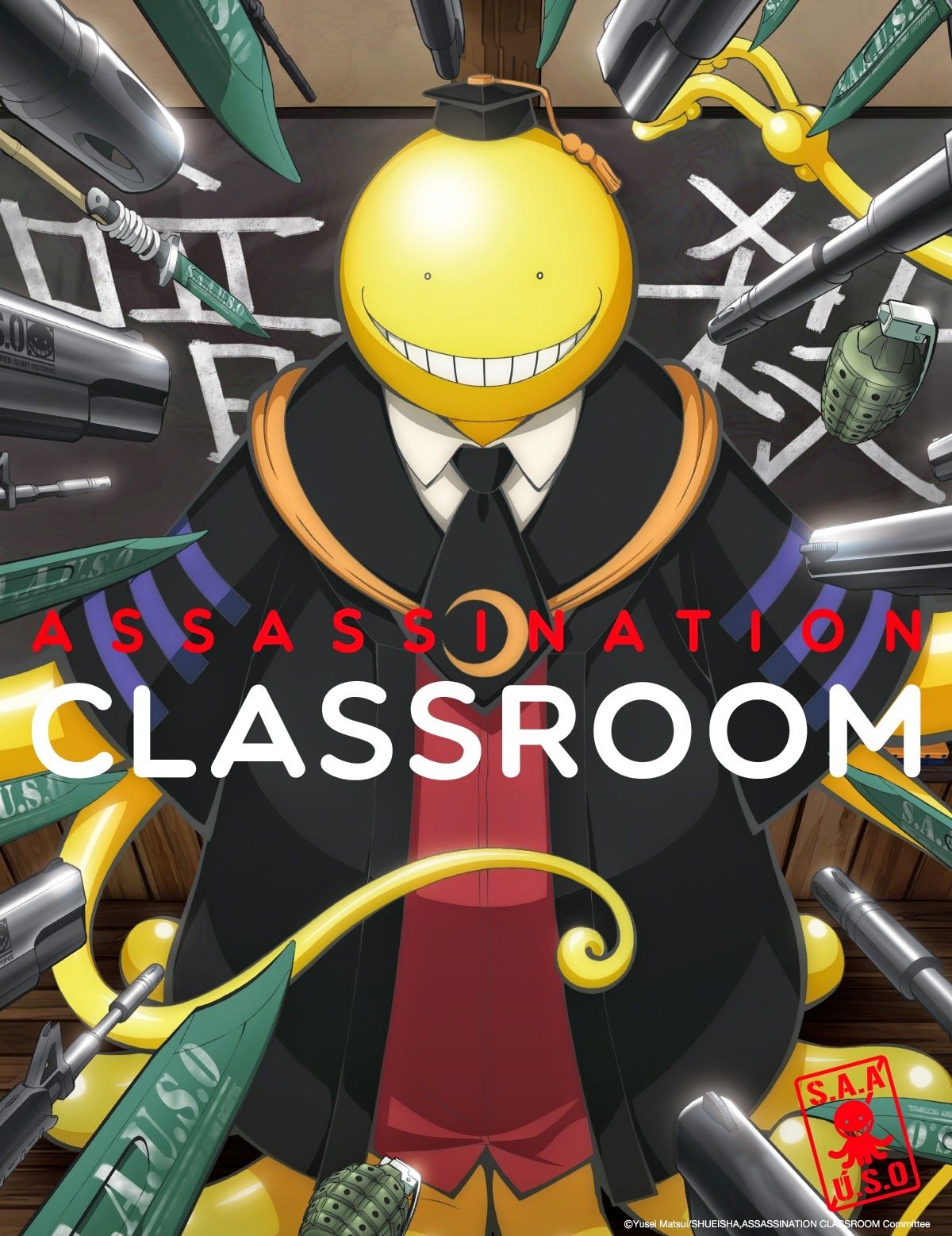 Assassination Classroom (2013) (Season 1 Complete) Hindi Dubbed Series HDRip