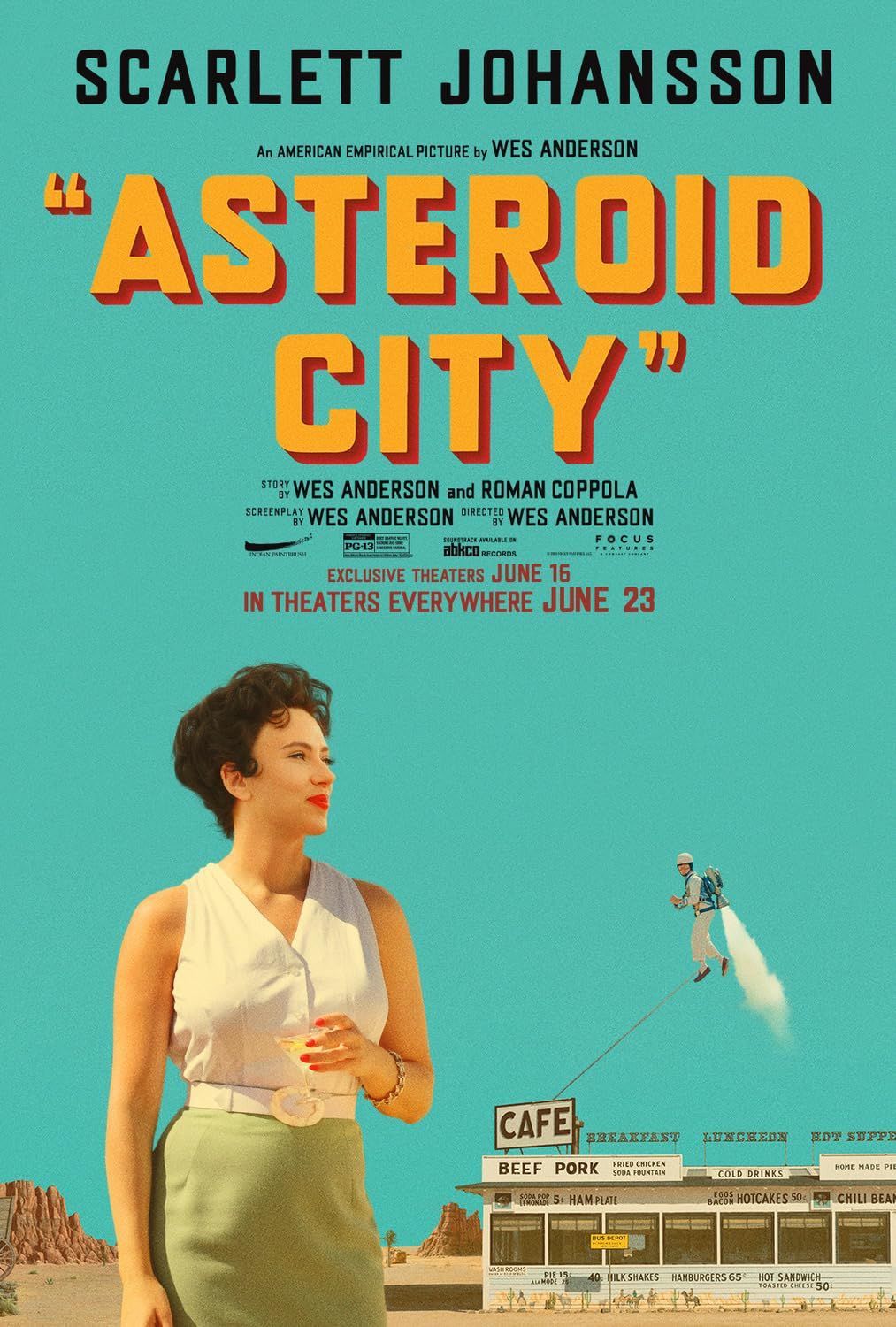 Asteroid City 2023 English ORG HDRip Full Movie 720p 480p