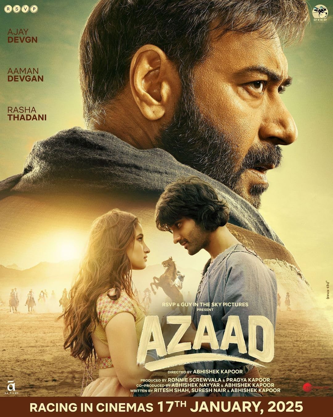 Azaad (2025) Hindi ORG Full Movie HDRip