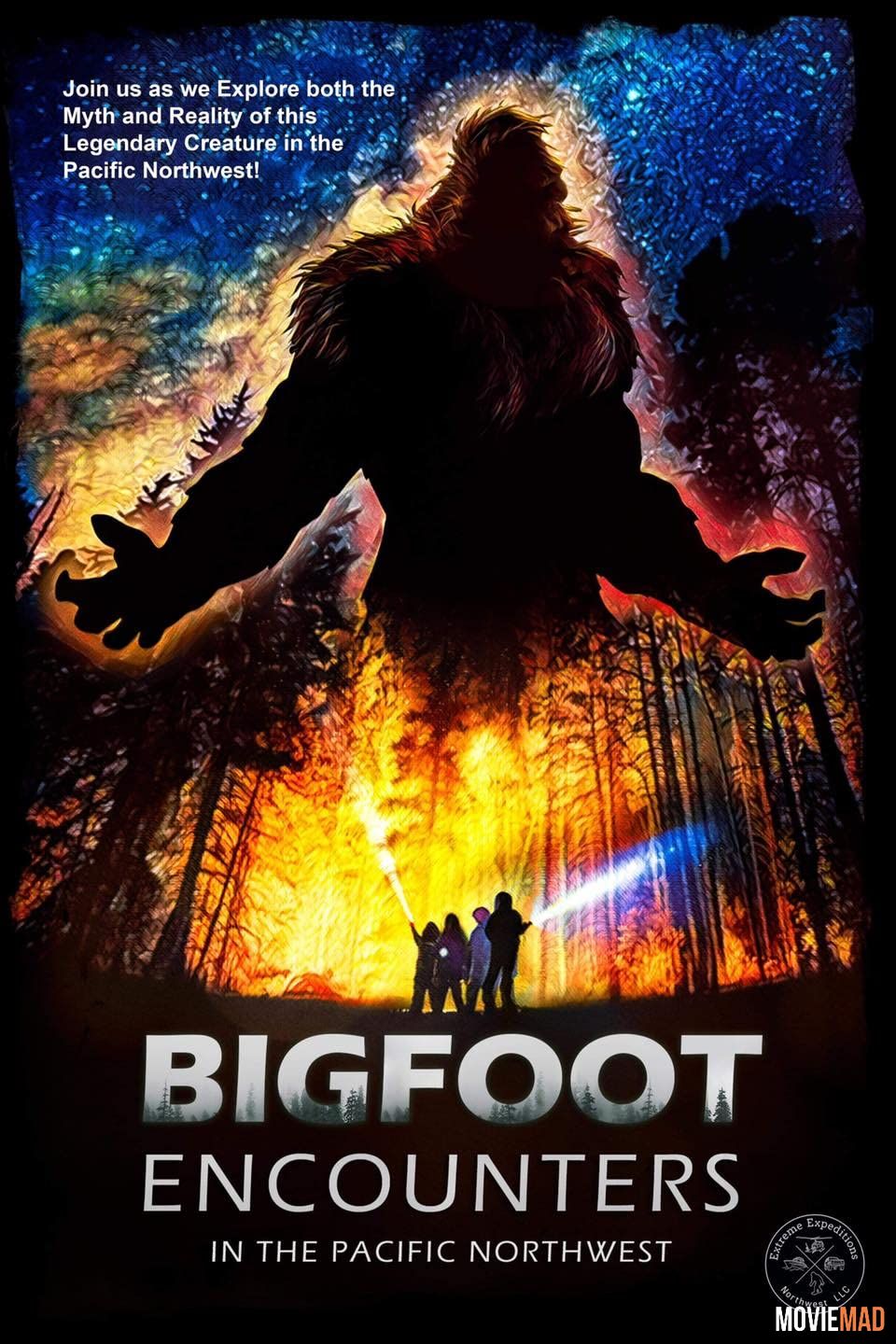 Bigfoot Encounters in the Pacific Northwest 2021 Bengali (Voice Over) Dubbed WEBRip Full Movie 720p 480p