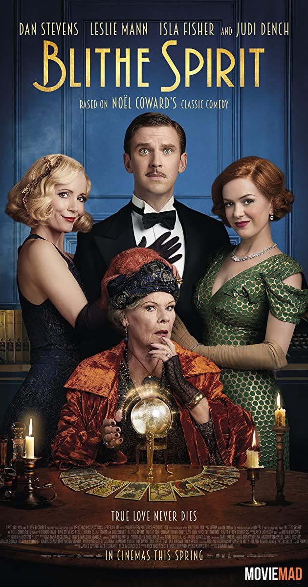 Blithe Spirit 2020 English HDRip Full Movie 720p 480p