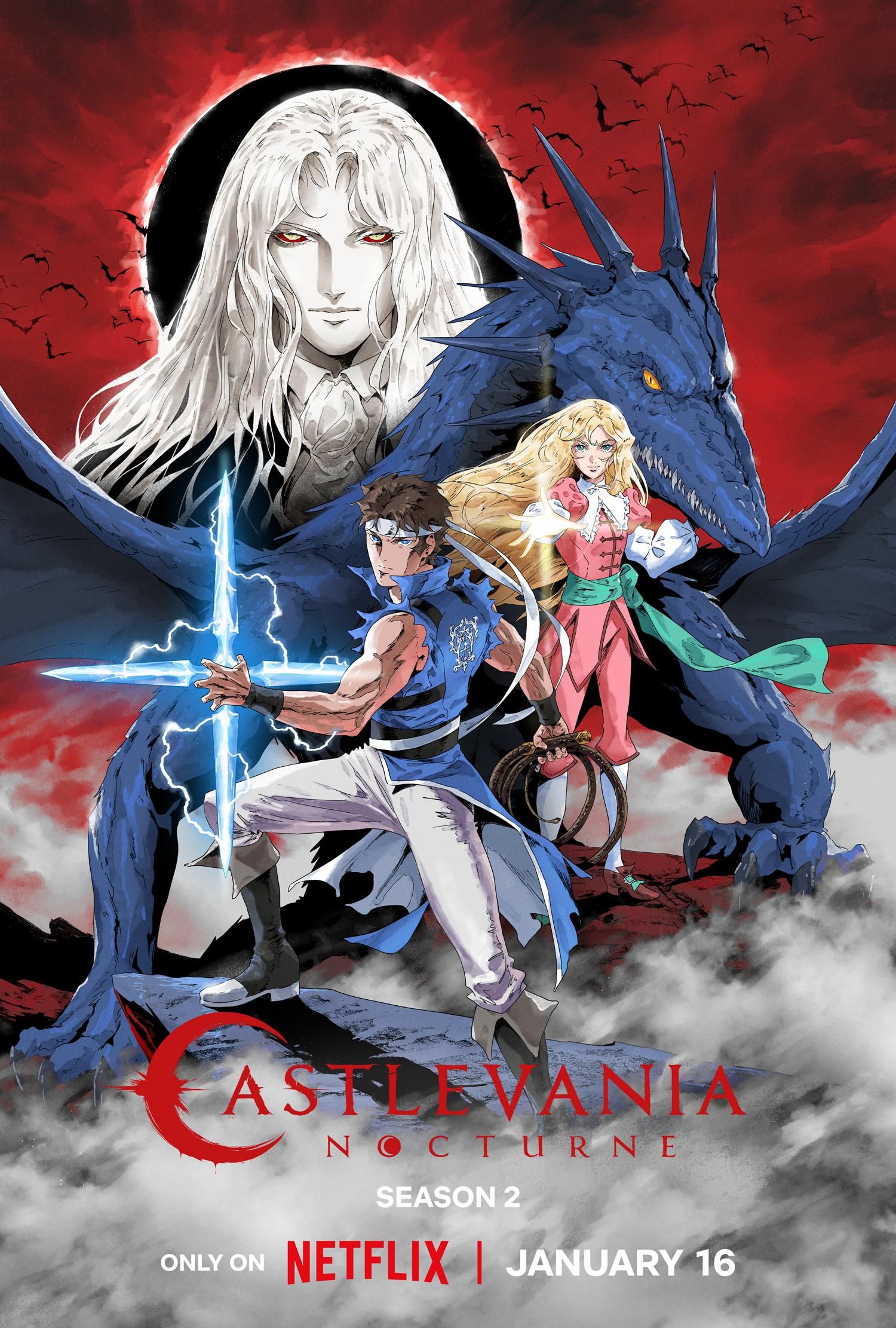 Castlevania: Nocturne (2025) (Season 2 Complete) Hindi Dubbed Series HDRip