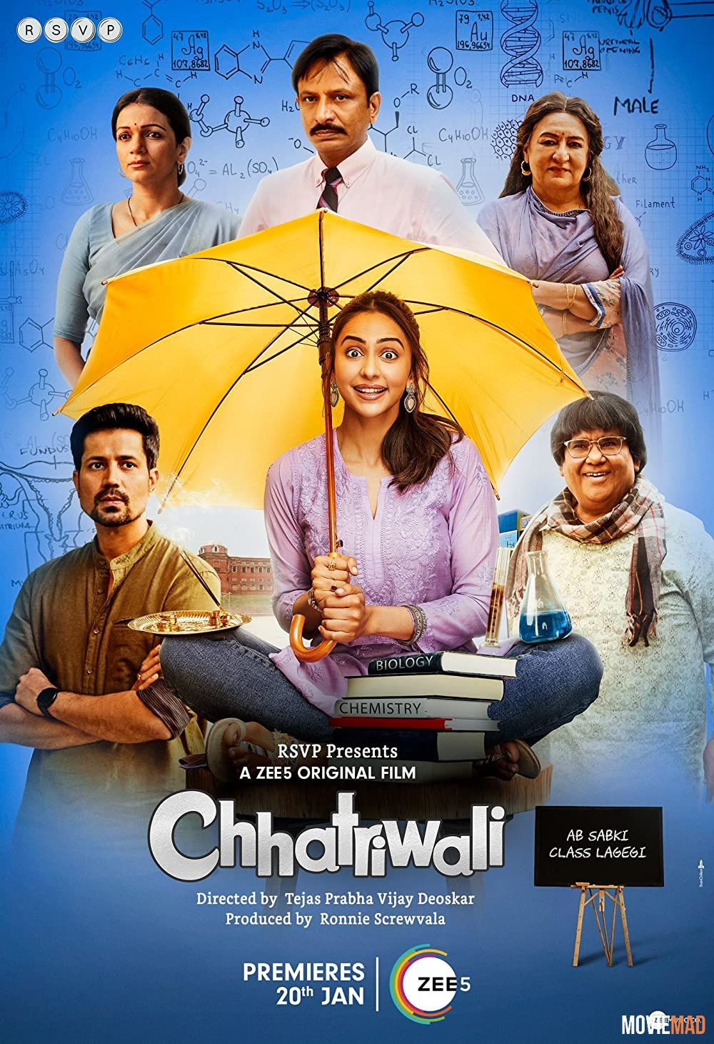 Chhatriwali (2023) Hindi ZEE5 HDRip Full Movie 720p 480p