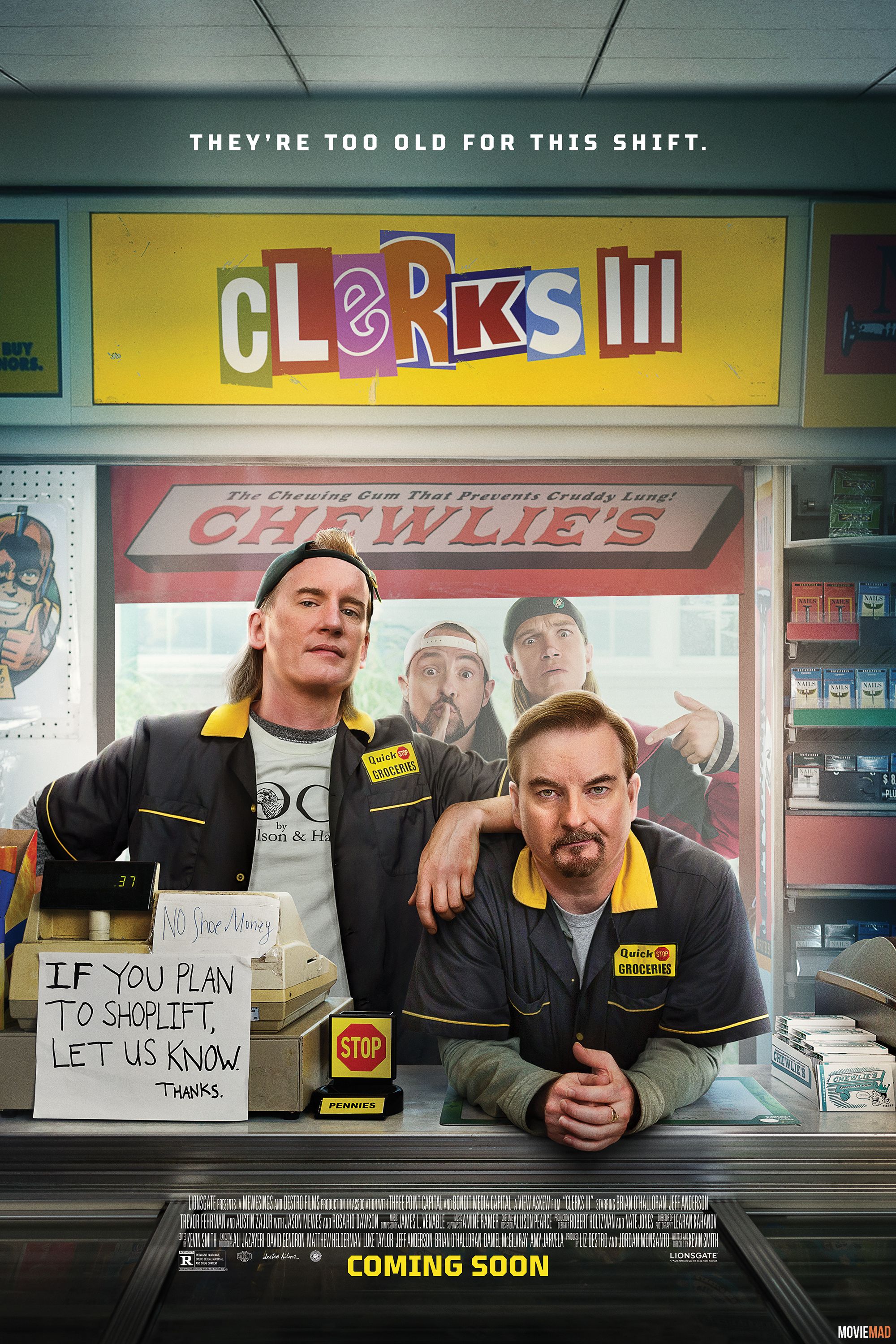 Clerks III 2022 Telugu (Voice Over) Dubbed CAMRip Full Movie 720p 480p