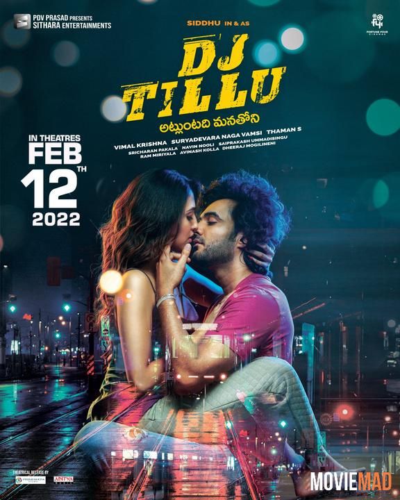 DJ Tillu (2022) UNCUT Hindi Dubbed ORG WEB DL Full Movie 720p 480p