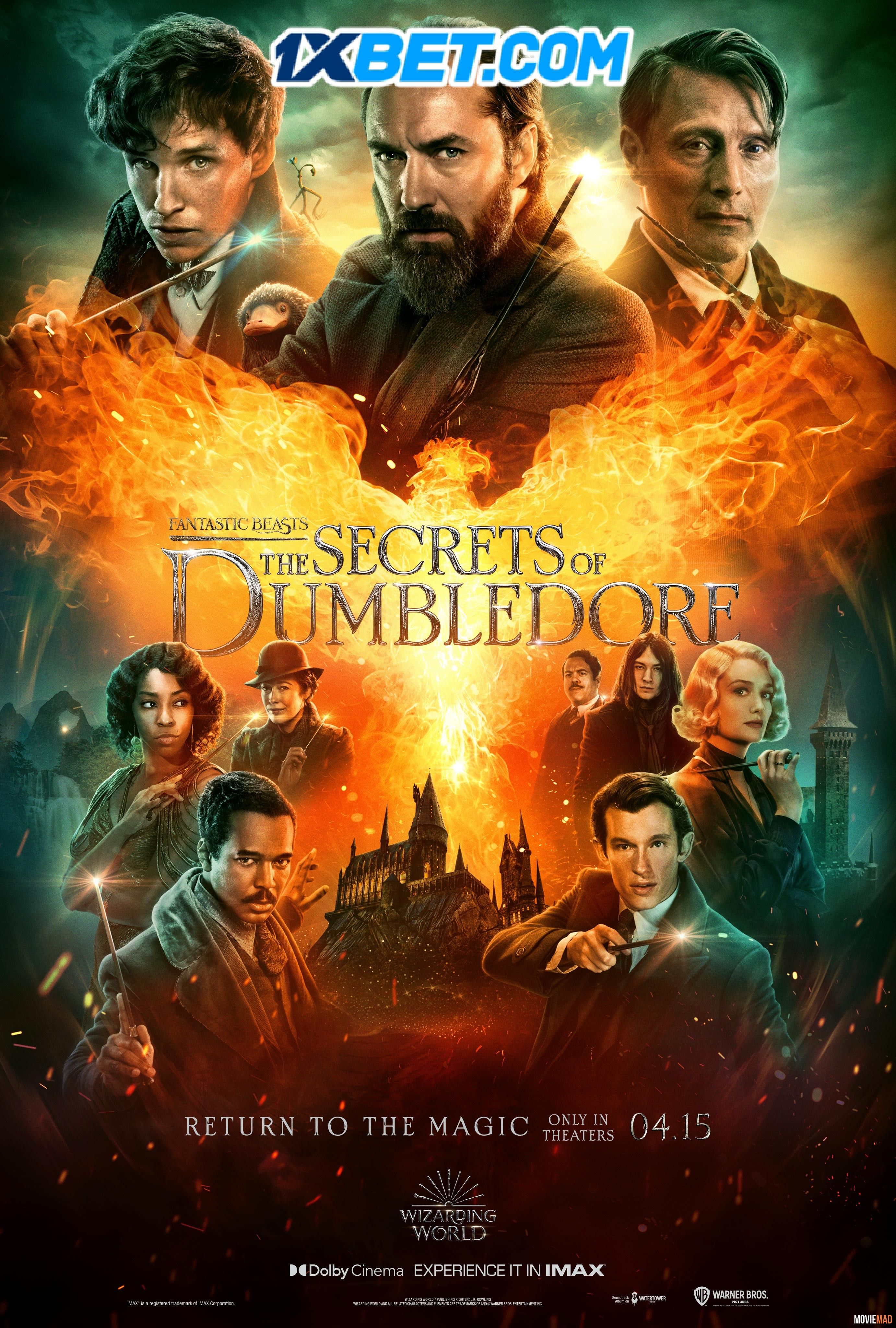 Fantastic Beasts The Secrets of Dumbledore (2022) English CAMRip Full Movie 720p 480p