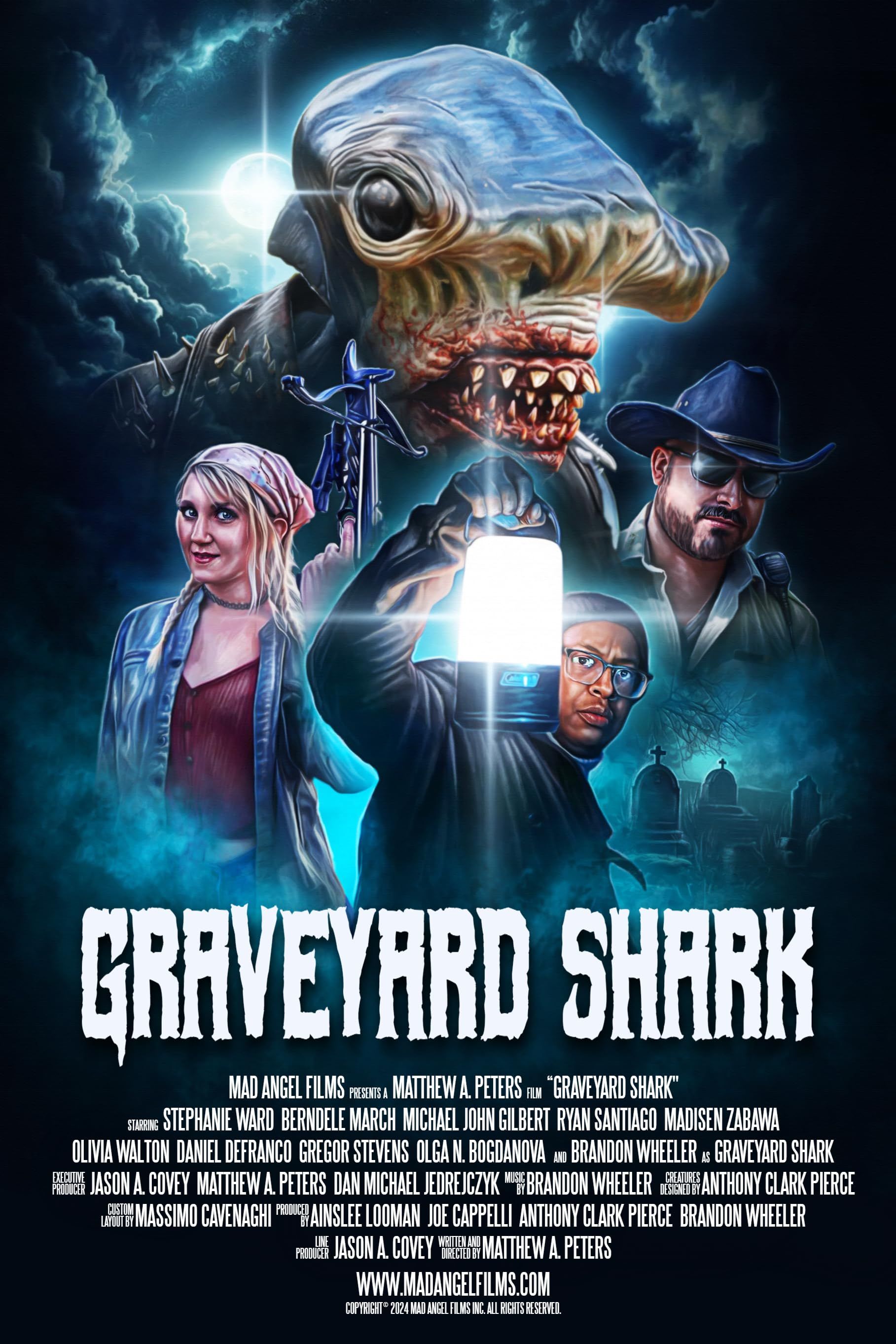 Graveyard Shark (2024) English ORG Full Movie HDRip