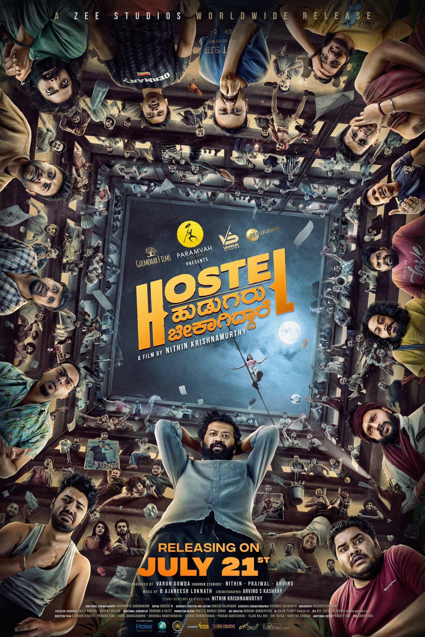 Hostel Hudugaru Bekagiddare (2023) Hindi Dubbed ORG Full Movie HDRip