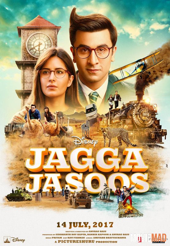 Jagga Jasoos (2017) Hindi ORG HDRip Full Movie 1080p 720p 480p