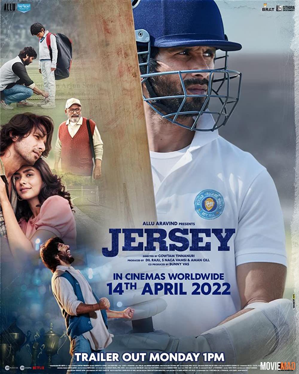 Jersey (2022) Hindi NF HDRip Full Movie 1080p 720p 480p