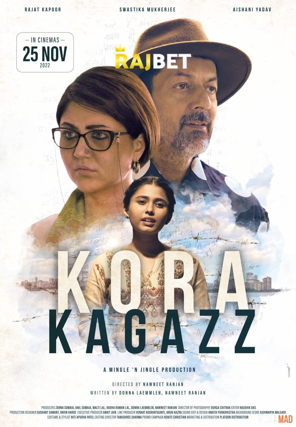 Kora Kagazz (2022) Hindi pDVDRip Full Movie 1080p 720p 480p