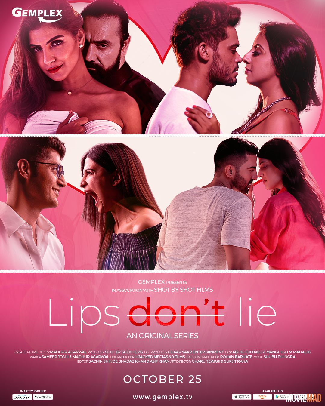 Lips Dont Lie (2020) S01 Hindi Complete Gemplex Web Series 720p 480p HDRip