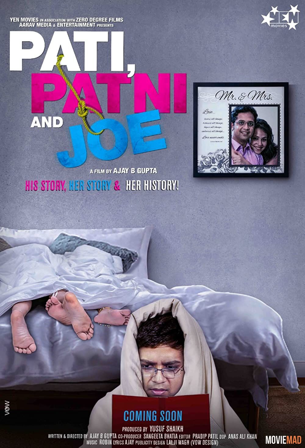 Pati Patni and Joe 2021 Hindi HDRip Full Movie 1080p 720p 480p