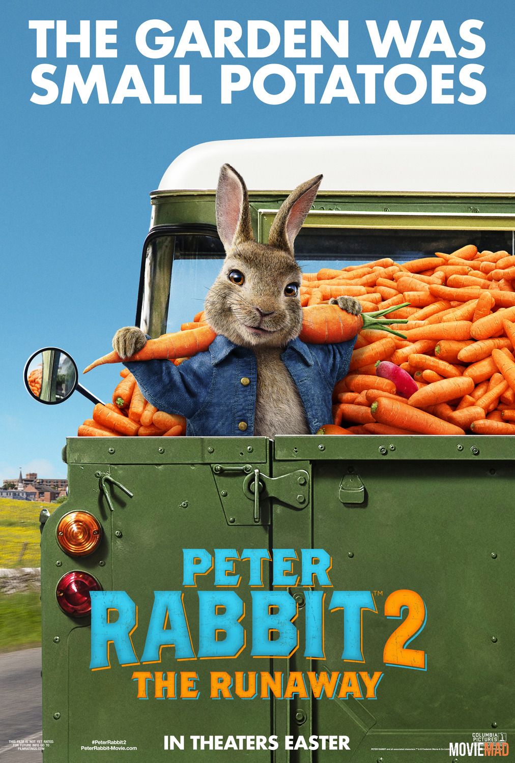 Peter Rabbit 2 The Runaway (2021) English HDRip Full Movie 720p 480p