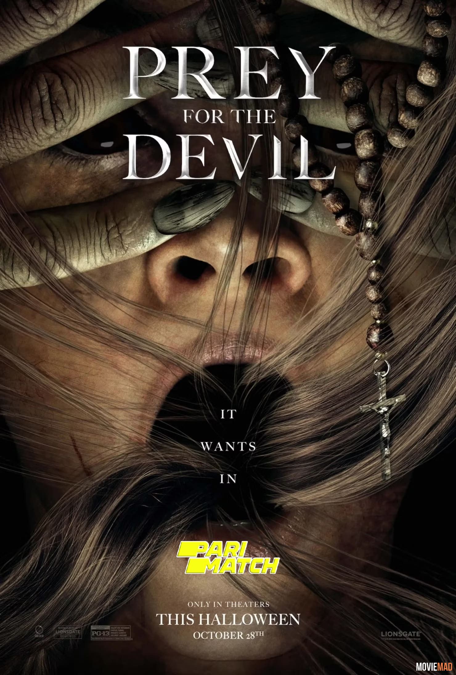 Prey for the Devil 2022 Bengali (Voice Over) Dubbed WEBRip Full Movie 720p 480p