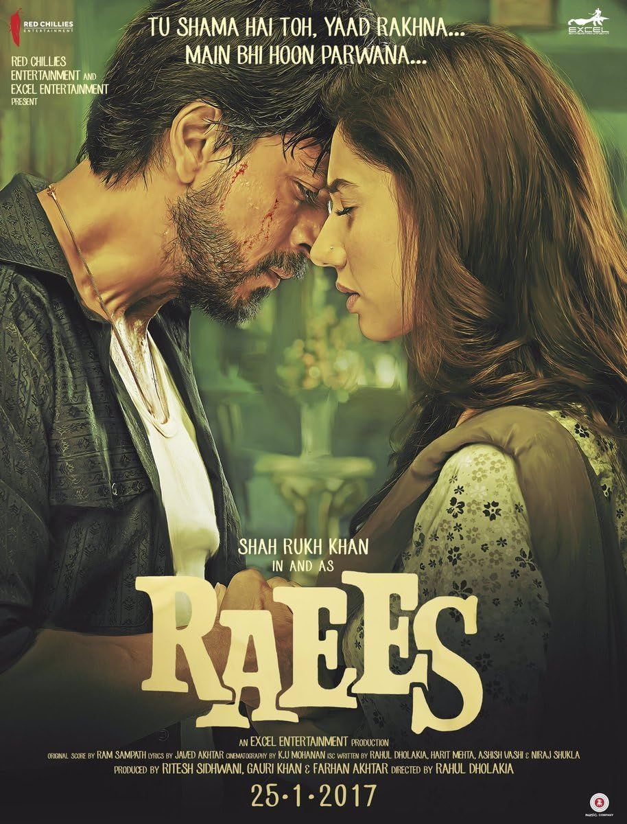 Raees (2017) Hindi ORG BluRay Full Movie 720p 480p