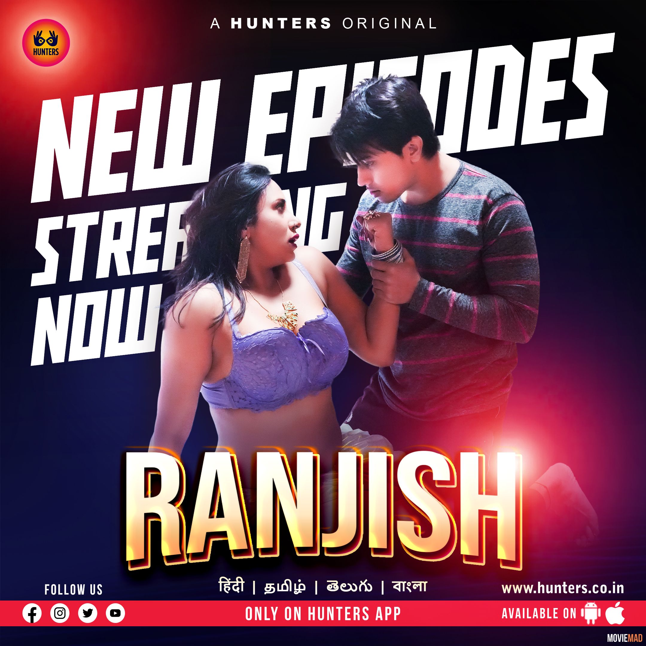 Ranjish S01E06 (2023) Hunters Hindi Web Series HDRip 1080p 720p 480p