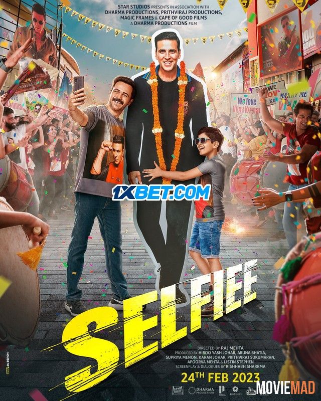 Selfiee (2023) Hindi pDVDRip Full Movie 1080p 720p 480p