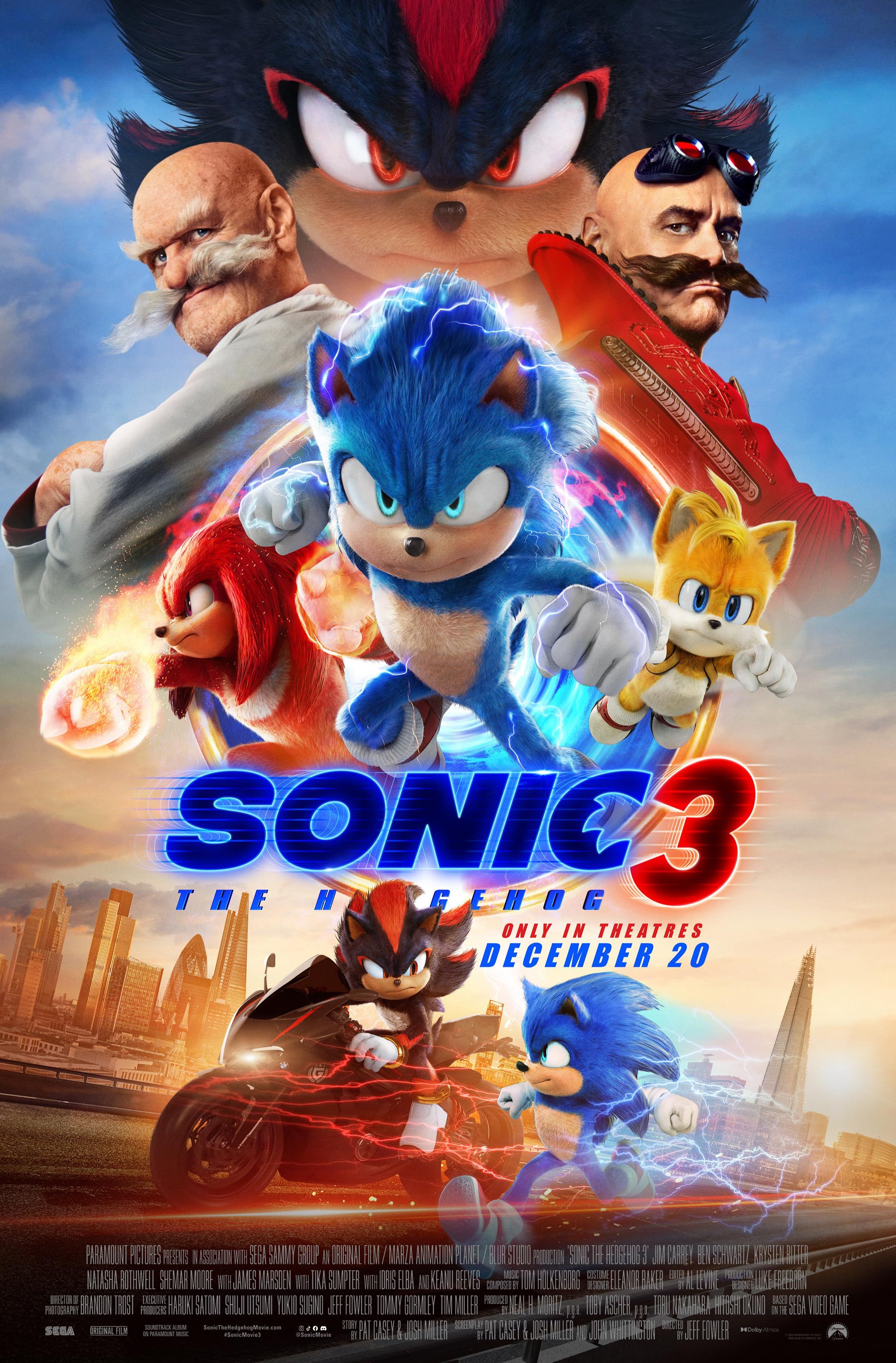 Sonic the Hedgehog 3 (2024) English ORG AMZN Full Movie HDRip