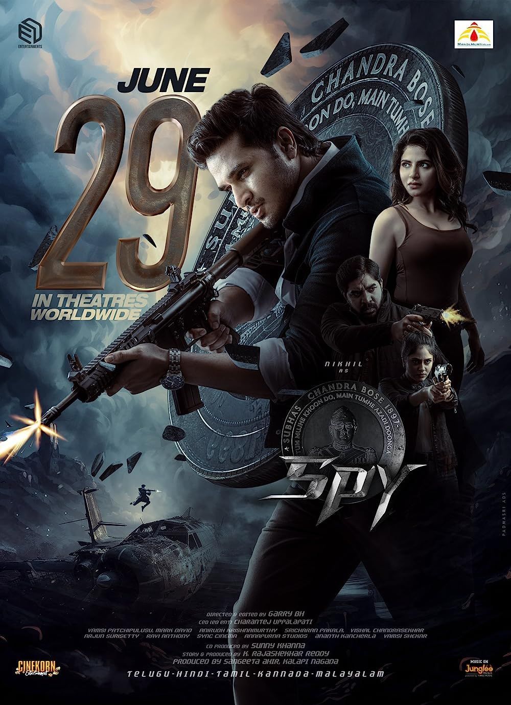 Spy (2023) Hindi Dubbed HQ S-Print Full Movie 720p 480p