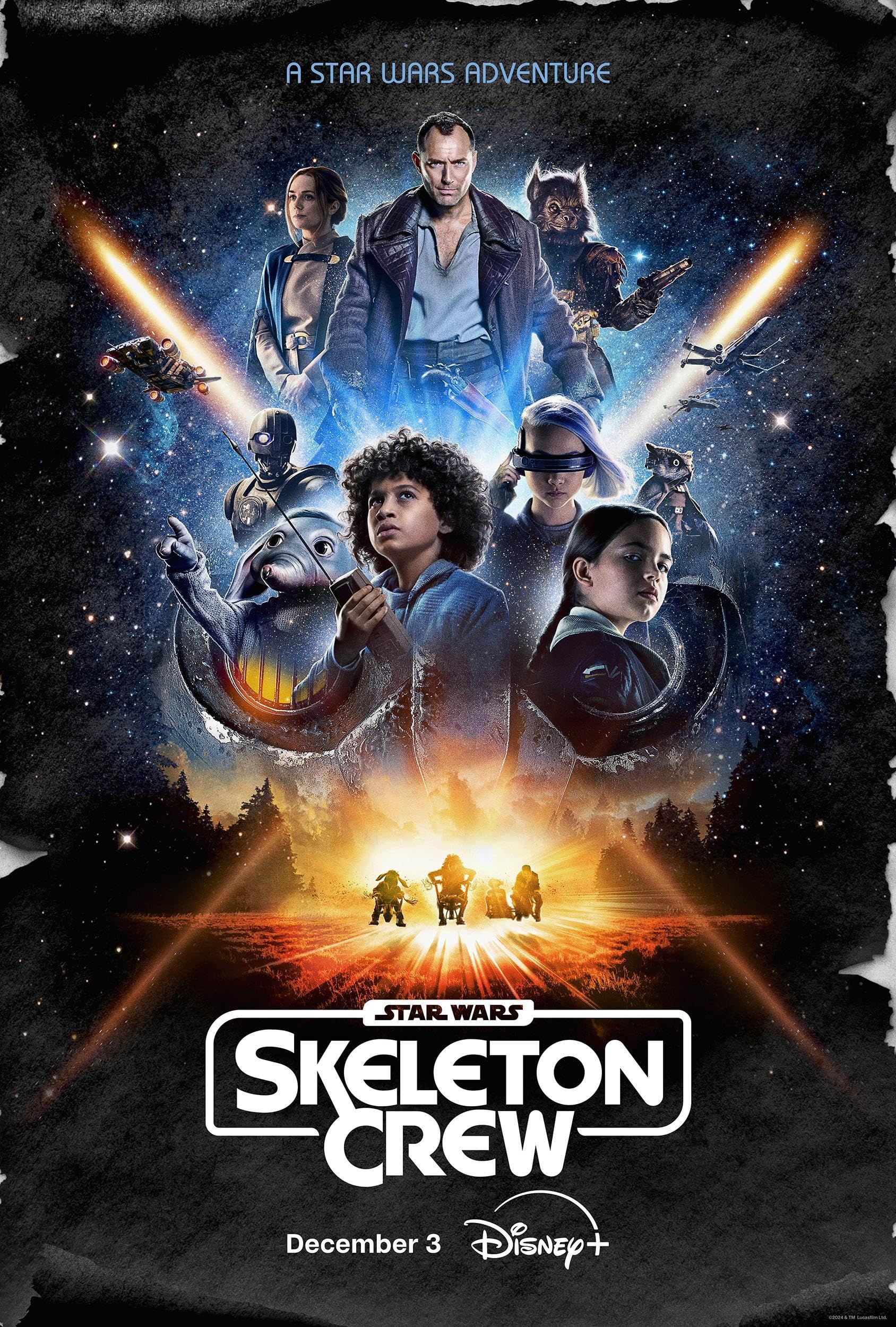 Star Wars Skeleton Crew (Season 1) (Episode 1 ADDED) (2024) Hindi Dubbed DSPN Series HDRip