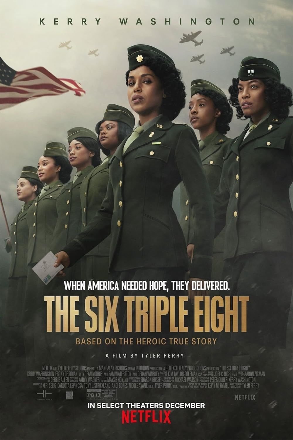 The Six Triple Eight (2024) Hindi ORG Dubbed Netflix Full Movie HDRip