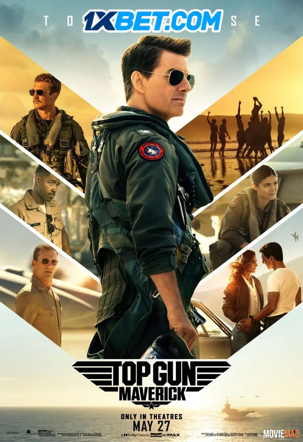 Top Gun Maverick (2022) Telugu (Voice Over) Dubbed WEBRip Full Movie 720p 480p