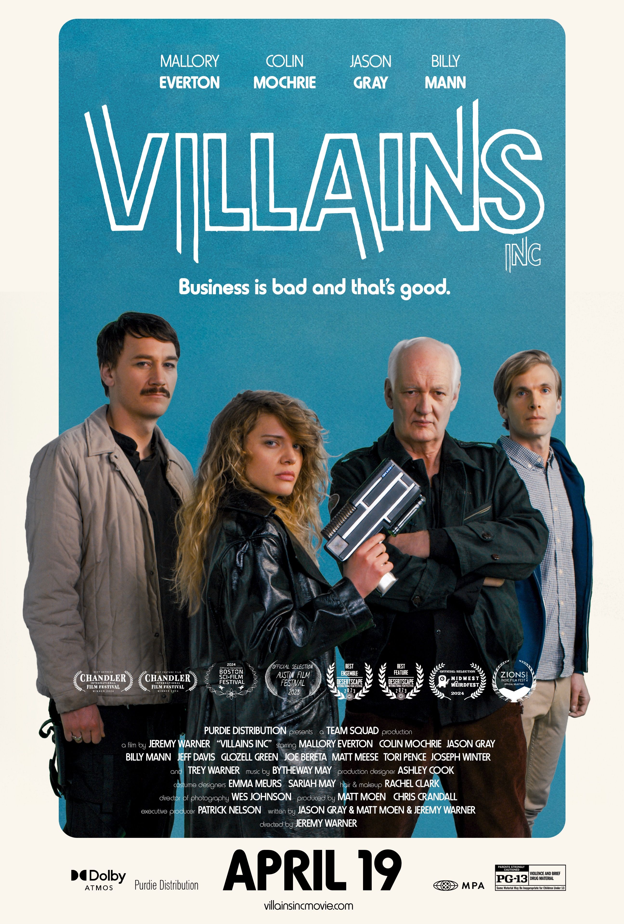 Villains Inc (2023) English HDRip