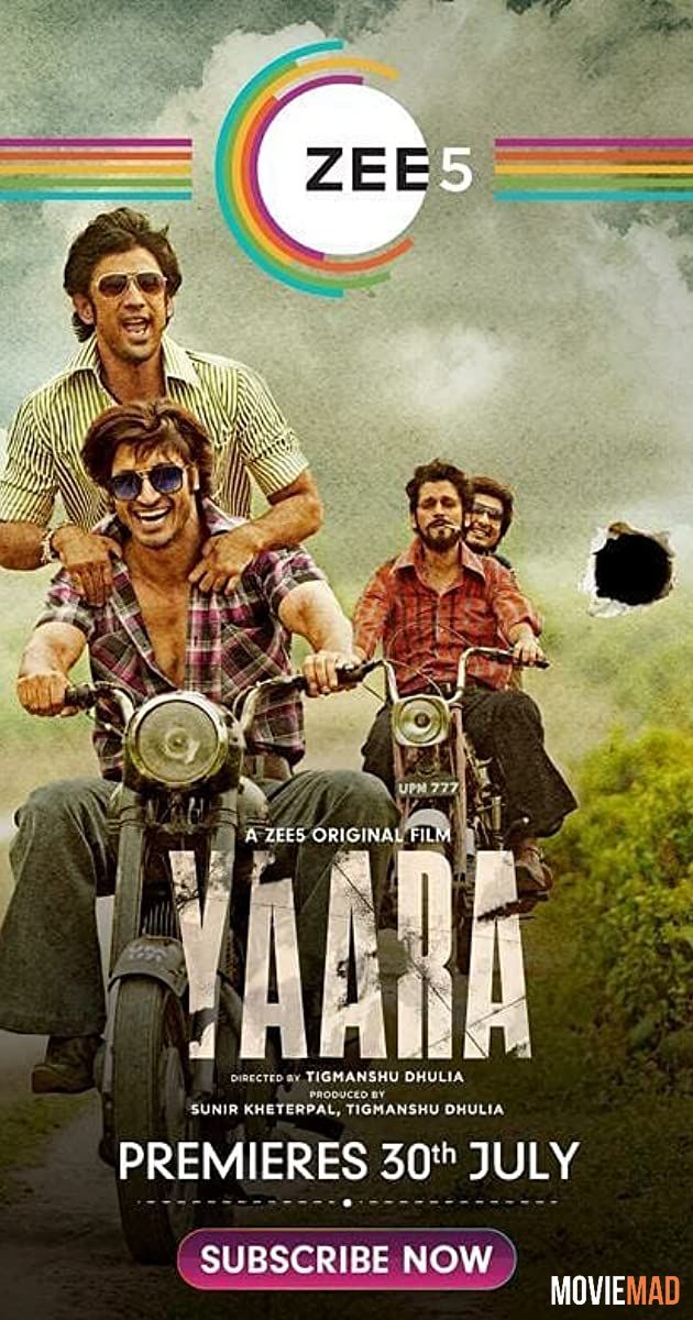 Yaara 2020 Hindi WEB DL Full Movie 720p 480p